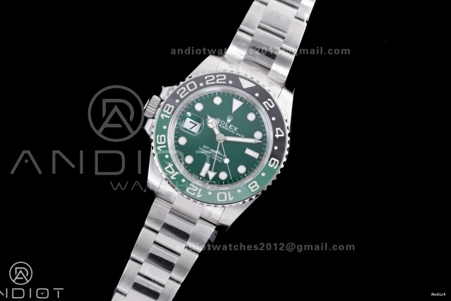 Durable 884 V3 126729 Edition Green VTNR II SS DD Bracelet GMT-Master Sprite 1:1 Oyster VSF 904L On Dial Best 0708